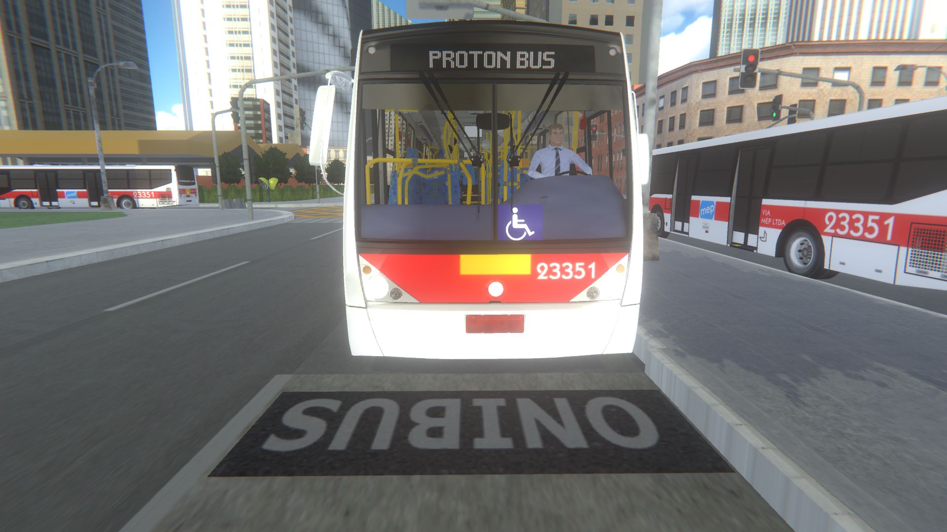 Ultra Graphics PC Bus Simulator Game for Android • Proton Bus Simulator  Road 